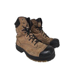 Dakota Men's 8" Quad Basic Steel Toe Composite Plate Work Boots 8006 Tan 11M